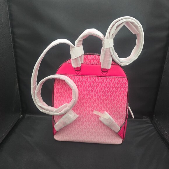 Michael Kors Jaycee Medium Zip Pocket Backpack Dragonfruit main image 6